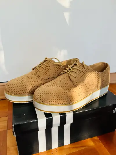 Zapatos plataforma de gamuza - miniatura 4