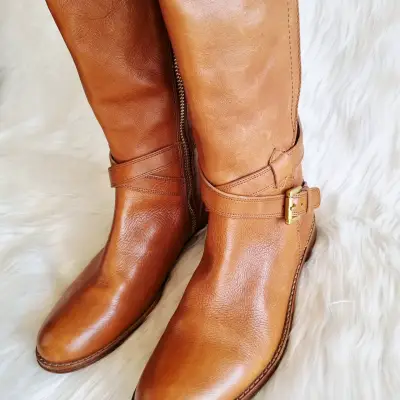 Botas COACH de cuero - miniatura 1