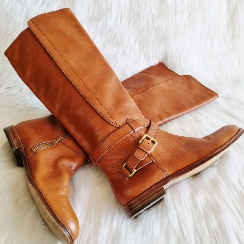 Botas COACH de cuero - 4