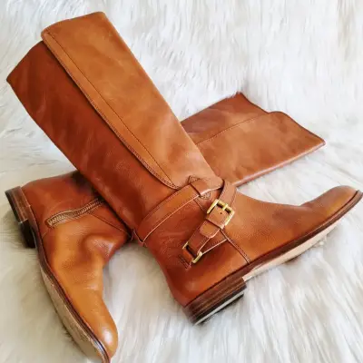 Botas COACH de cuero - miniatura 4