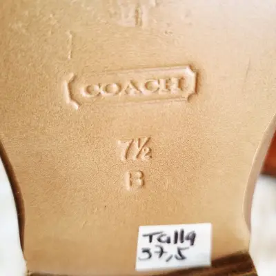 Botas COACH de cuero - miniatura 5