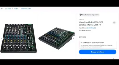 Consola de mezcla con efectos marca mackie - miniatura 5