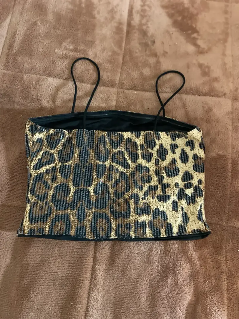 Top leopardo brillante - 2