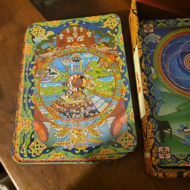 Tarot Oráculo Inspiración Budista Librero - 3