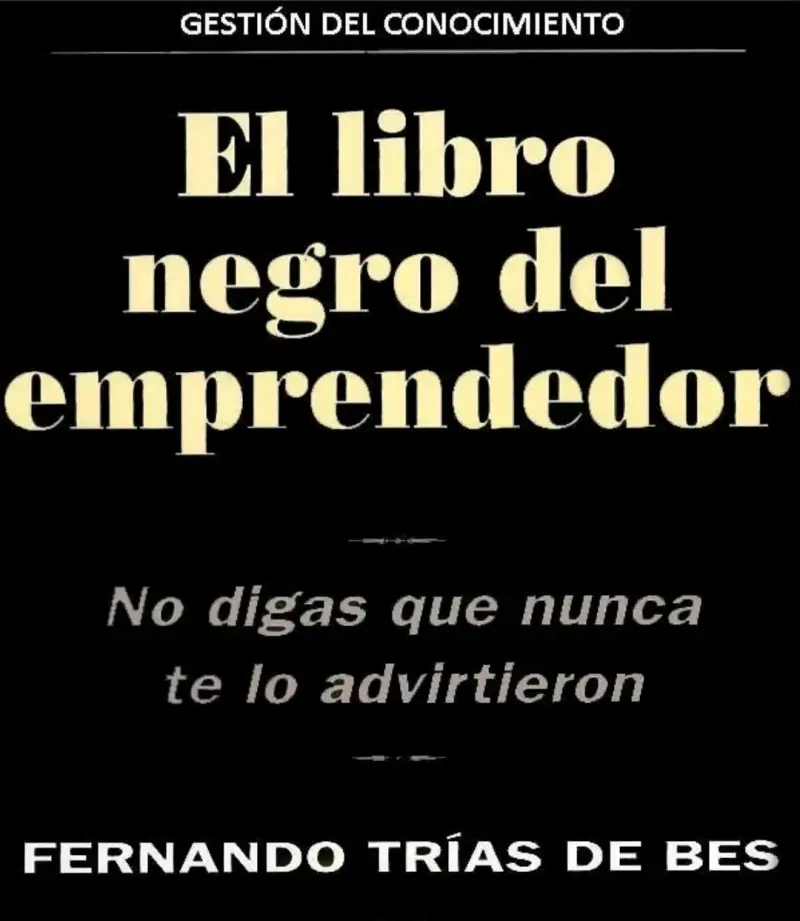 El libro negro del emprendedor