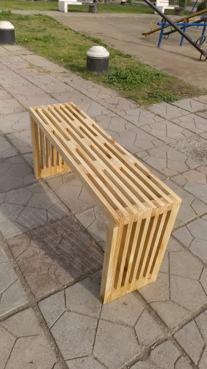 Banca madera - 3