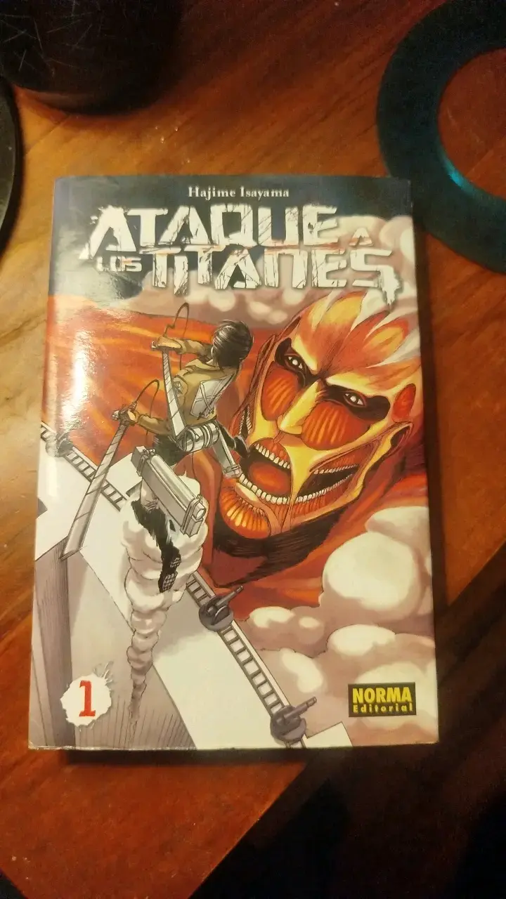 Manga Ataque a los titanes| Shingeki no kyojin - 1