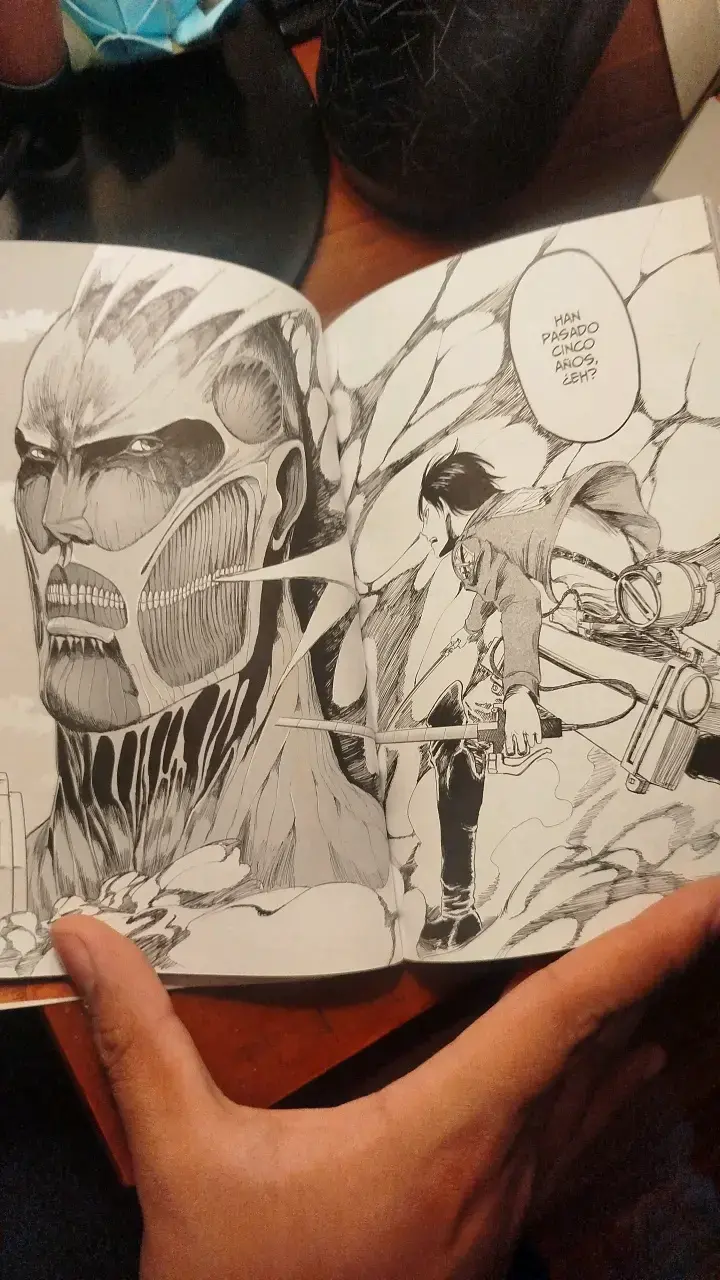 Manga Ataque a los titanes| Shingeki no kyojin - 6