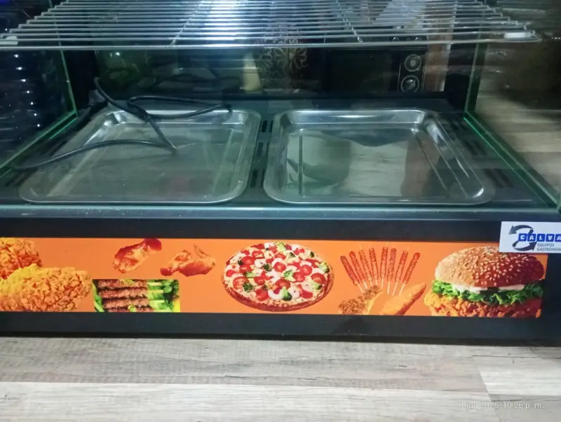 Vitrina exhibidora de alimentos con calefacción - 2