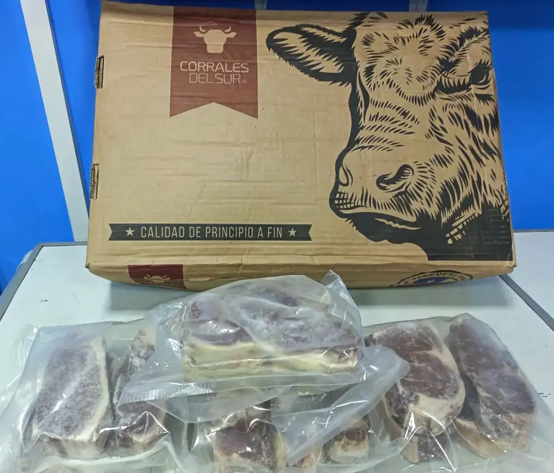 Caja de carne Corrales del Sur congelada - 1