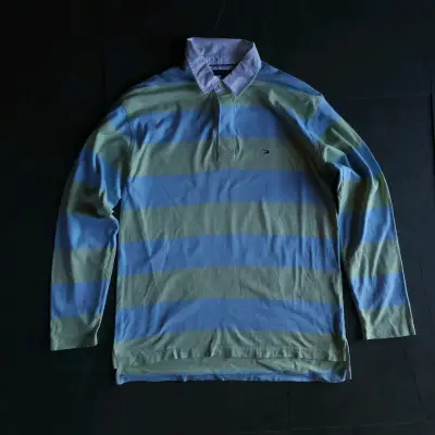 Polera Tommy Hilfiger rayada manga larga - miniatura 1