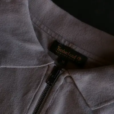 Polera Timberland manga larga beige - miniatura 2