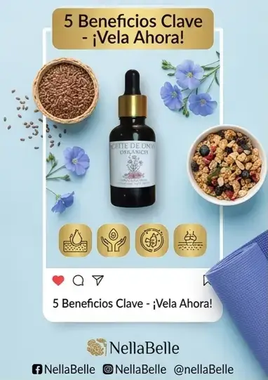 Aceite de linaza orgánico para uso interno - miniatura 2