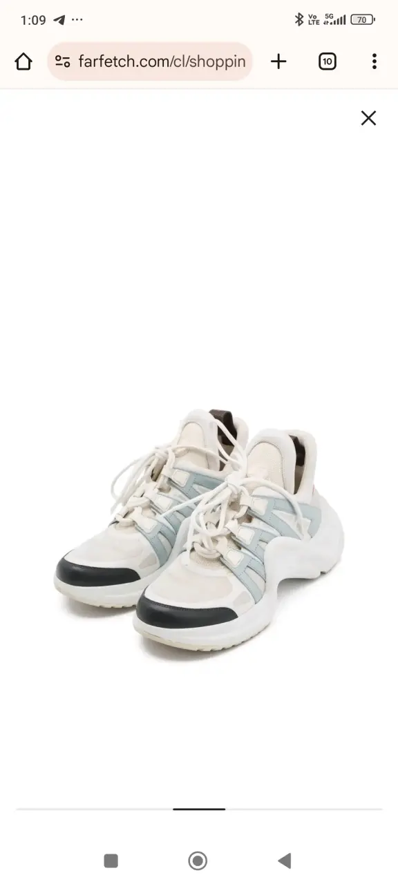 Zapatos blancos con suela de goma - 2