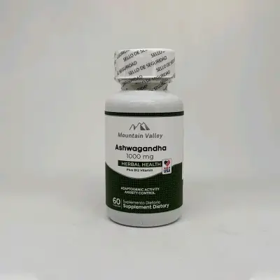 Suplemento Ashwagandha Mountain Valley 1000 mg - miniatura 1