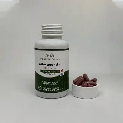 Suplemento Ashwagandha Mountain Valley 1000 mg - miniatura 2