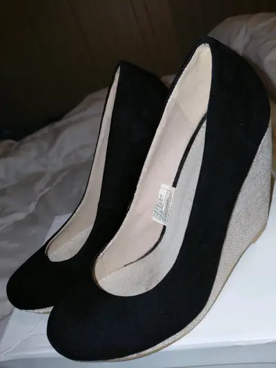 Botines de cuero marrón con plataforma - miniatura 4