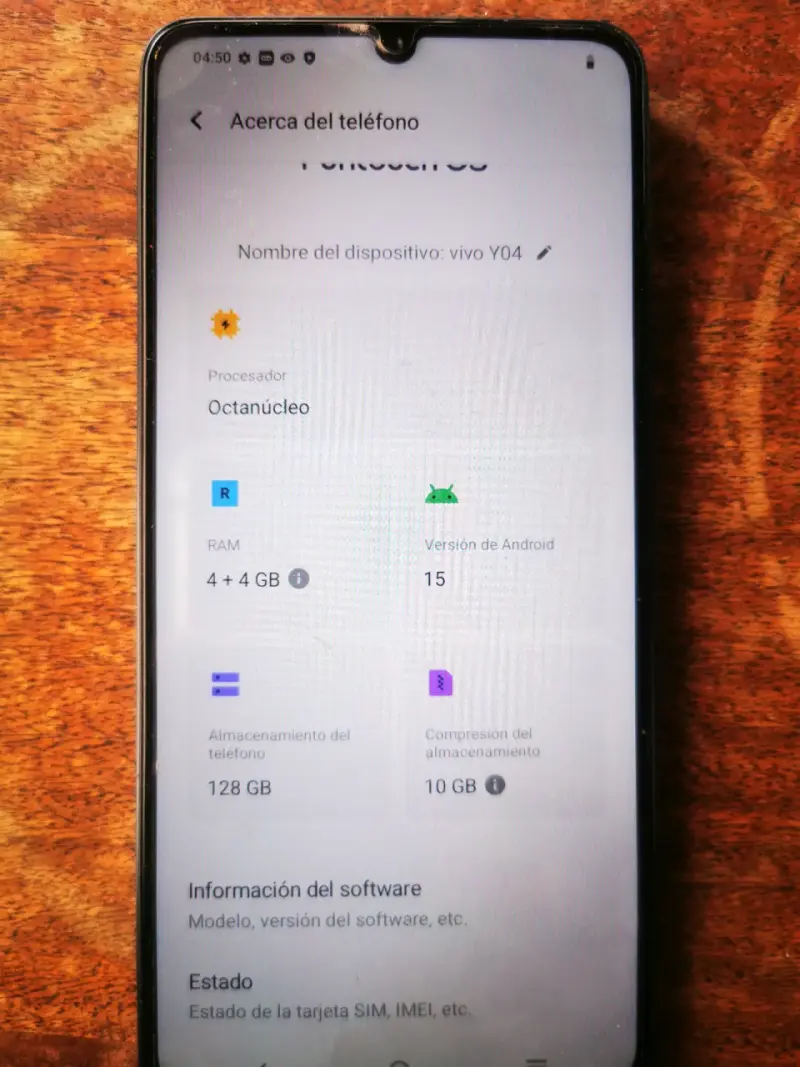 Smartphone Vivo con cámara dual - 2