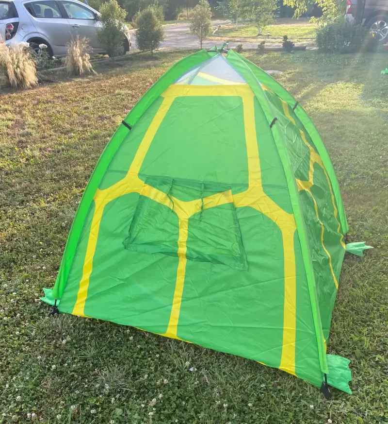 Carpa infantil tortuga para exterior e interior - 4