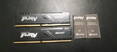 Kit RAM Kingston Fury 16GB DDR4 3200MHz - miniatura 2