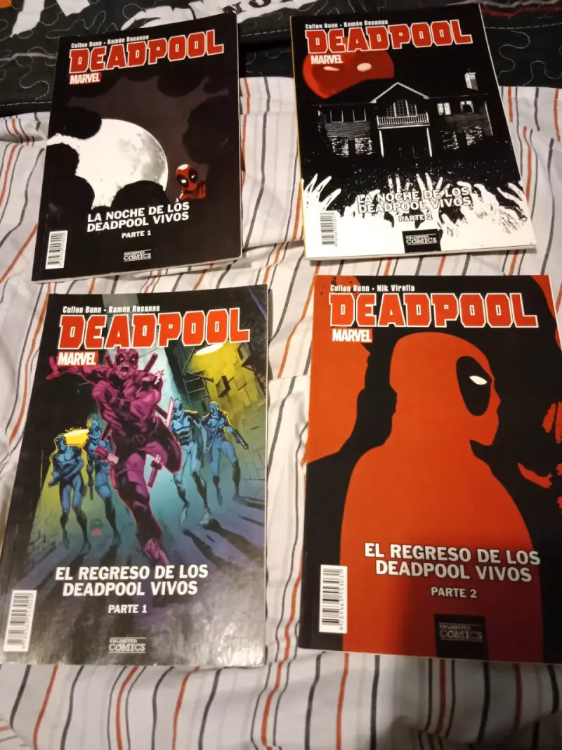 Colección de cómics Deadpool Marvel