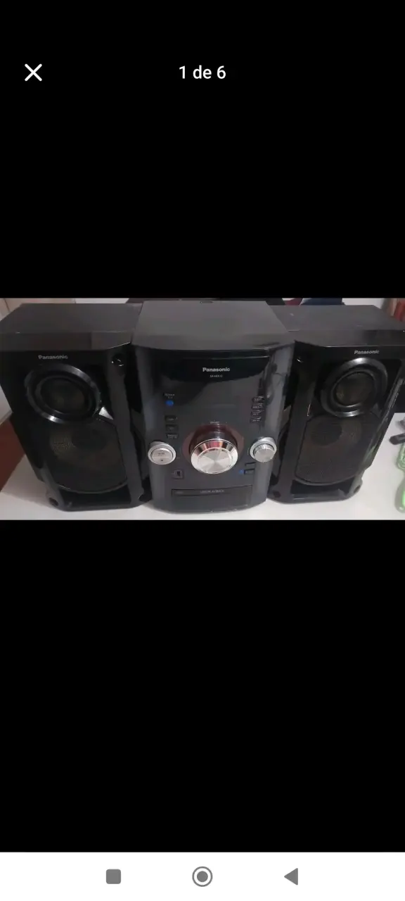 Equipo de sonido Panasonic SA-AKX12 - 1