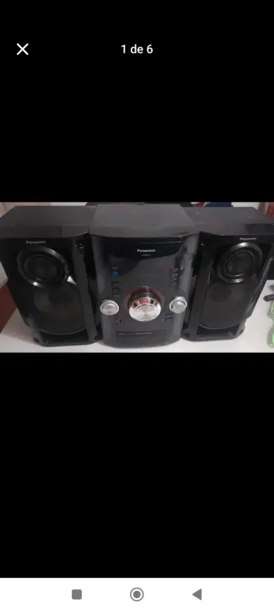 Equipo de sonido Panasonic SA-AKX12 - miniatura 1