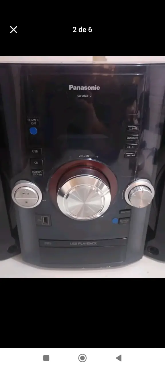 Equipo de sonido Panasonic SA-AKX12 - 2