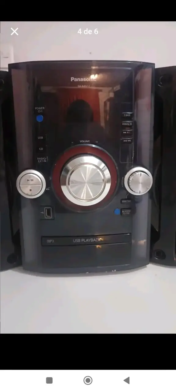 Equipo de sonido Panasonic SA-AKX12 - 4