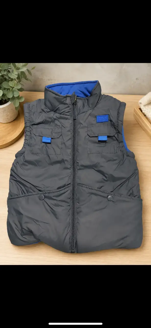 Chaqueta azul con capucha para niños 2 por 15000 - 2