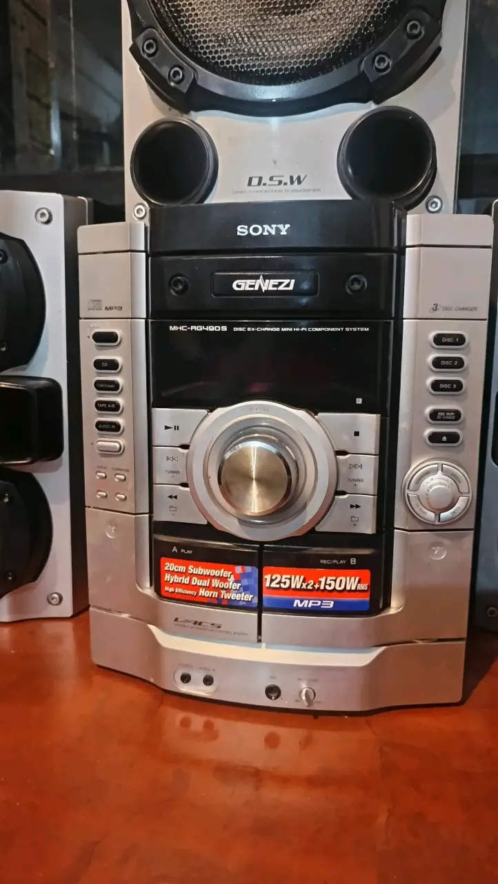 Equipo Sony MHC-AG490S Genezzi - 3
