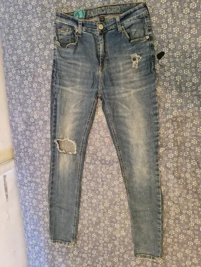 Jeans Americanino azul claro - miniatura 1