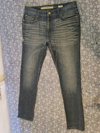Jeans Americanino y Wrangle azul Hombre - miniatura 1
