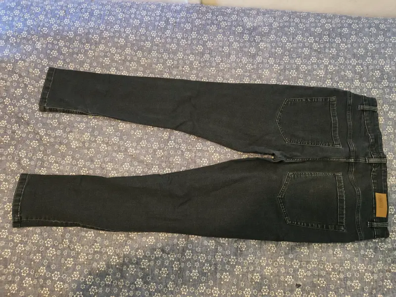 Jeans negros para hombre - 6