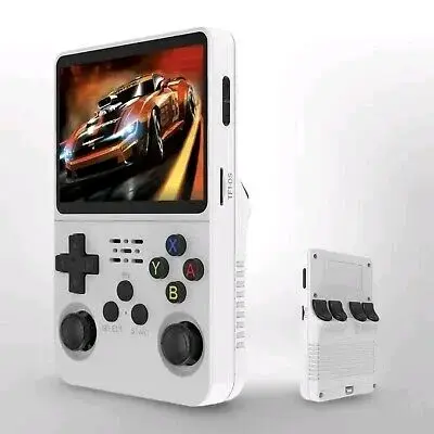 Consola portátil retro R36S 64gb Nuevo Blanco - 3
