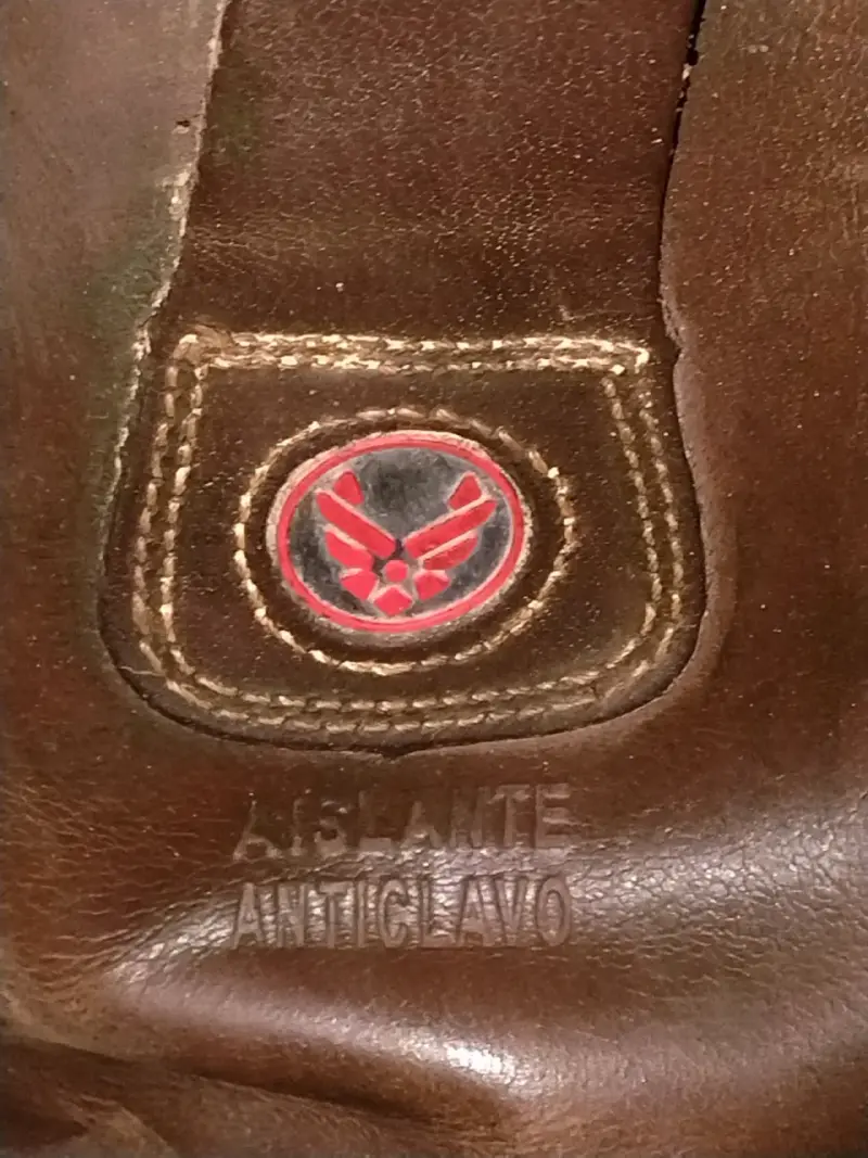 Botas de cuero marrón para trabajo - 4