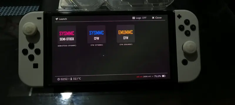 Nintendo Switch OLED Desbloqueada 256GB - Completa - 3