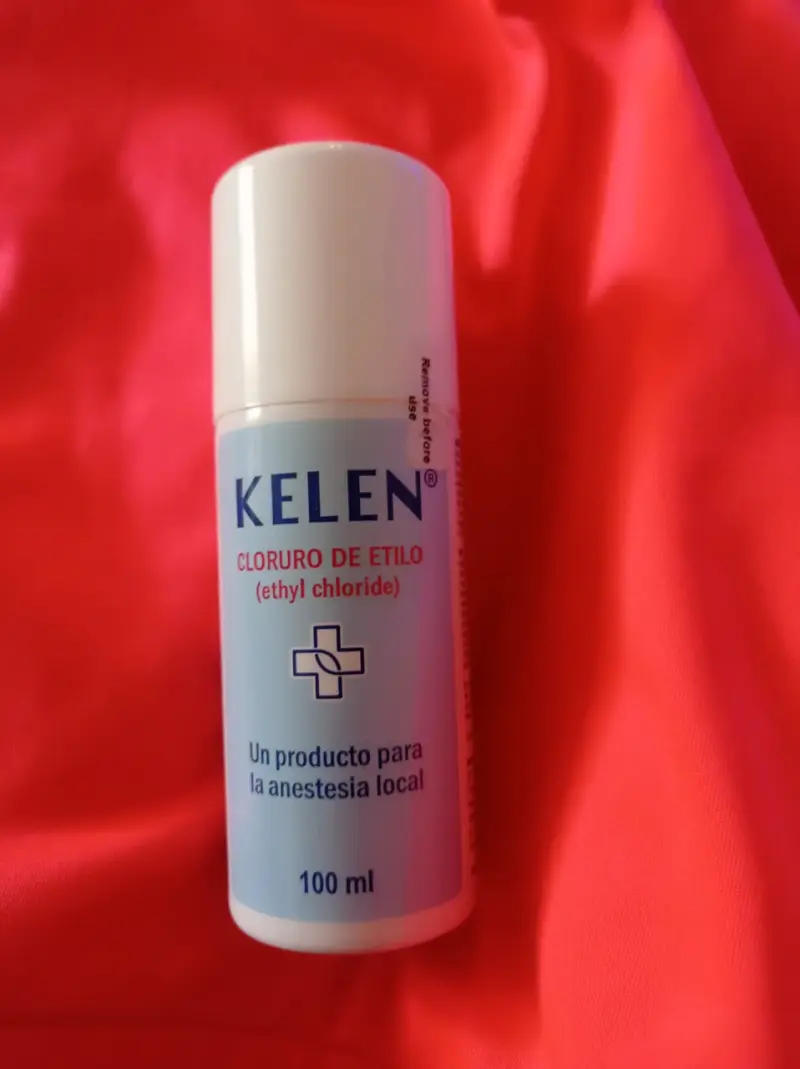 Spray anestésico Kelen cloruro de etilo 100ml