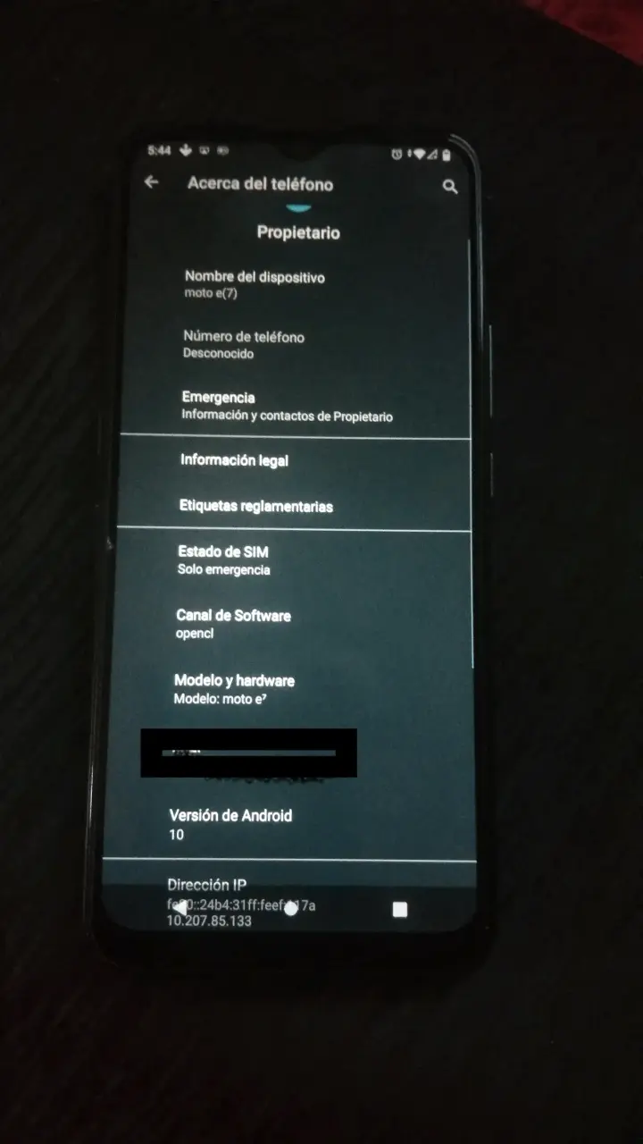 Motorola e7 - 2