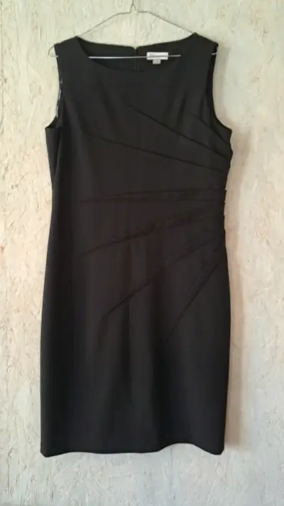Vestido negro elegante Calvin Klein - miniatura 1