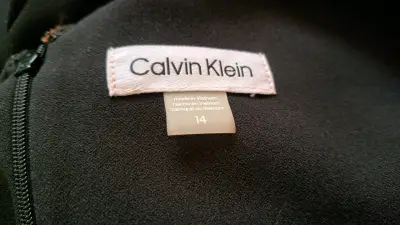 Vestido negro elegante Calvin Klein - miniatura 3