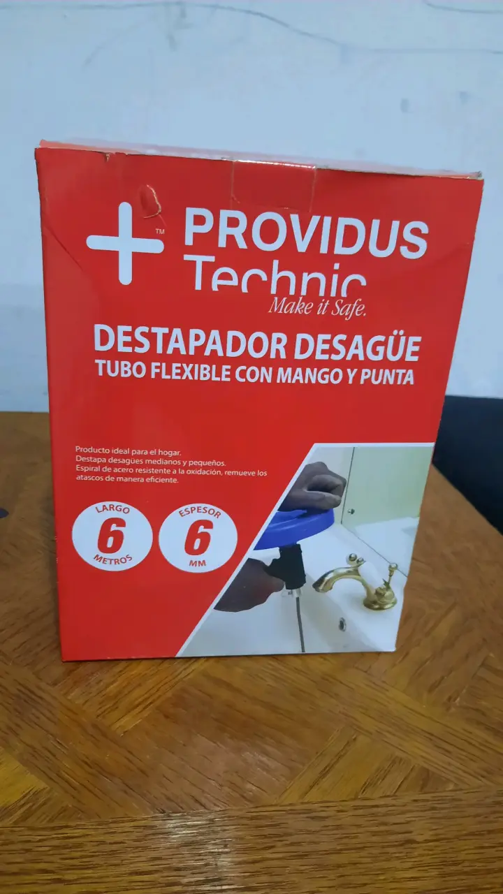 Destapador de desagüe Providus Technic 6m