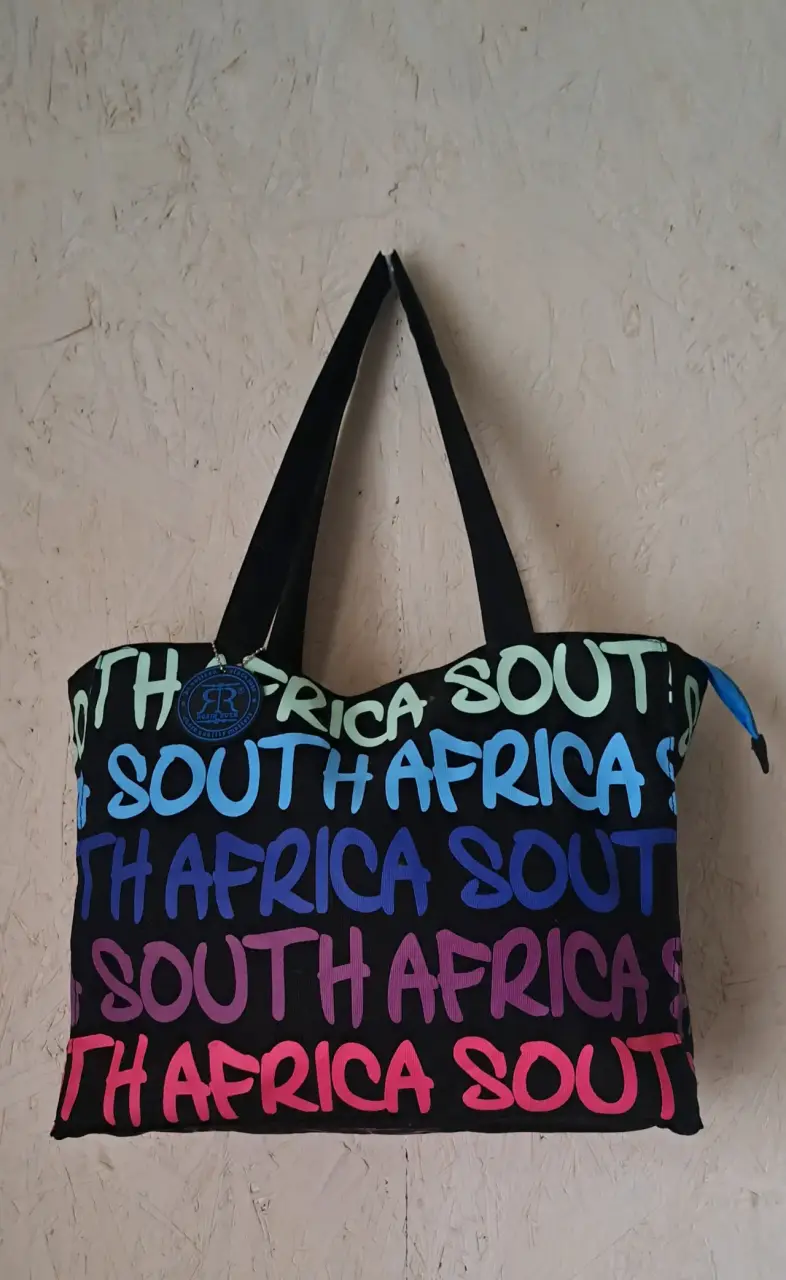 Bolso tote estampado South Africa - 1