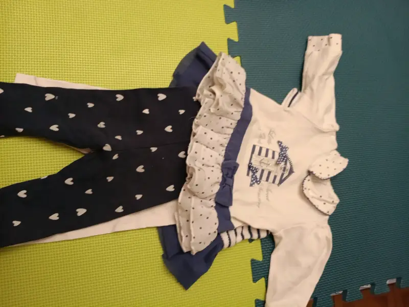 Conjunto de bebé colorido con diseño animal - 3