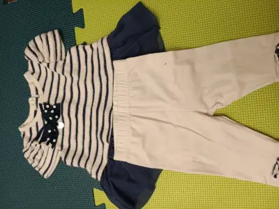 Conjunto de bebé colorido con diseño animal - miniatura 4