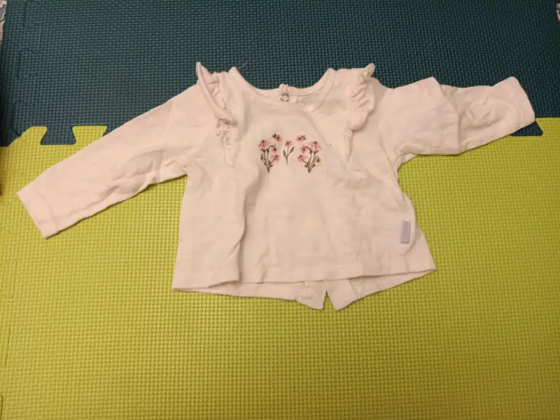 Polera de bebé rosado manga larga - 5