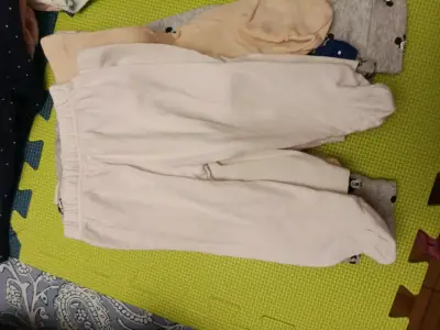 Pantys de bebé color blanco - miniatura 1