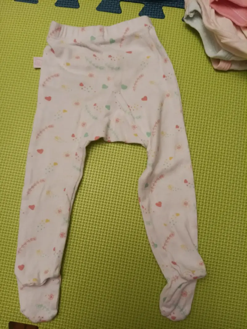 Pantys de bebé color blanco - 5