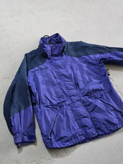 Chaqueta impermeable Columbia morada L - miniatura 1