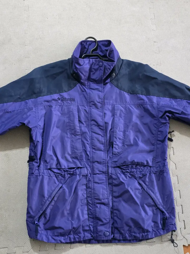 Chaqueta impermeable Columbia morada L - 2